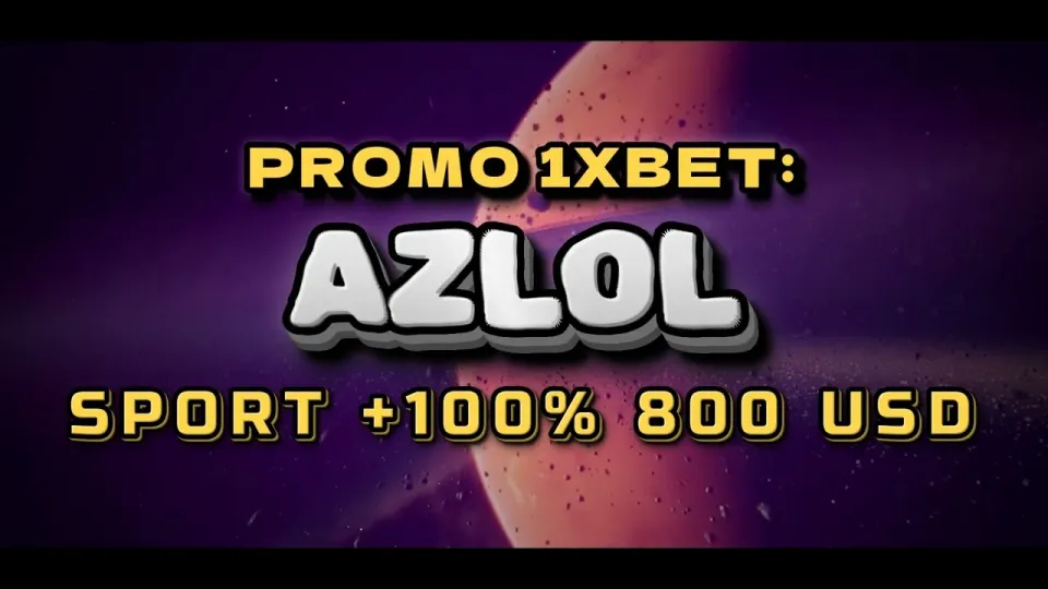 How to use the promo 1xBet welcome code AZLOL on your first deposit